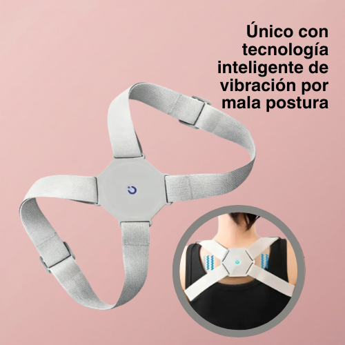 CORRECTOR POSTURA ESPALDA AJUSTABLE CON SENSOR