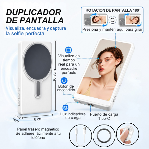 DUPLICADOR DE PANTALLA MAGNÉTICA