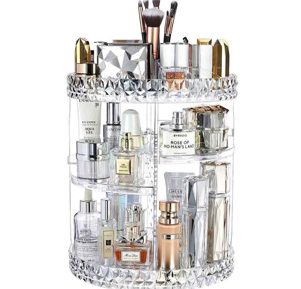 ORGANIZADOR DE MAQUILLAJE GIRATORIO