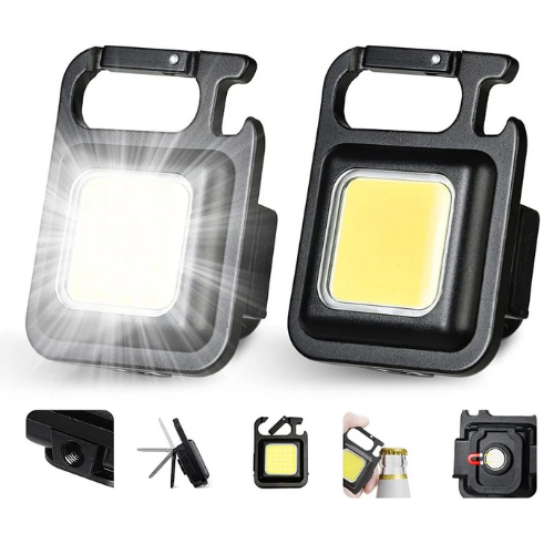 Mini llavero con luz LED