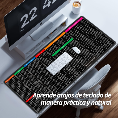 MOUSE PAD CON ATAJOS DE TECLADO