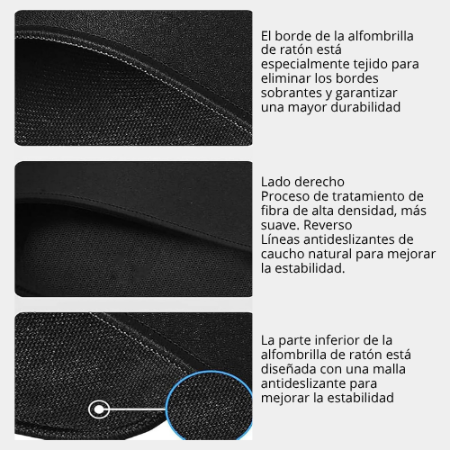 MOUSE PAD CON ATAJOS DE TECLADO