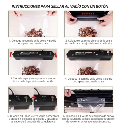 SELLADOR DE BOLSA AL VACIO